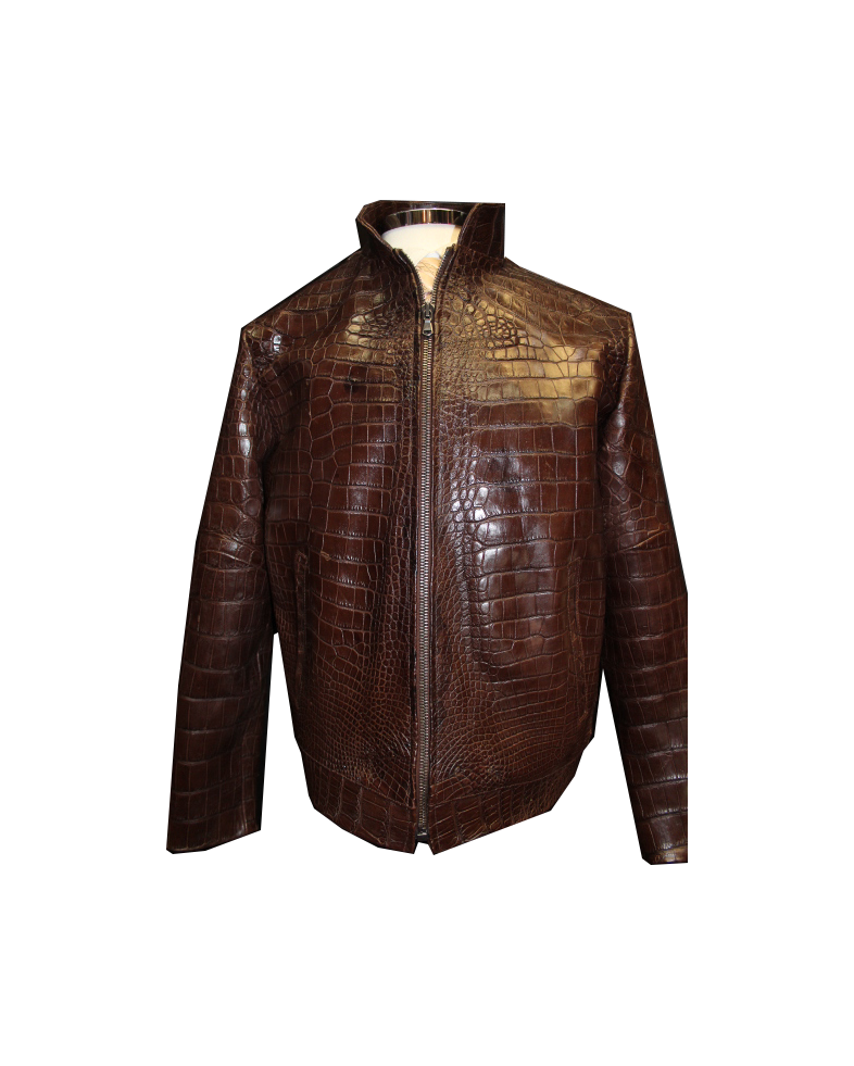 Genuine Crocodile/Alligator Leather Skin Jacket Customize Women Jacket,Vest